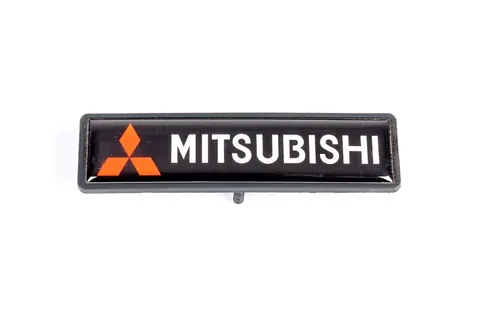Шильдик для килимків (1шт) для Mitsubishi — Mitsubishi DianaParts