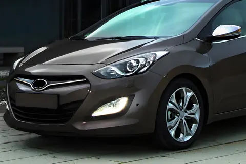 Накладка на решітку STYLE (нерж) для Hyundai I-30 2012-2017 рр — Hyundai I-30 2012-2017 гг. DianaParts