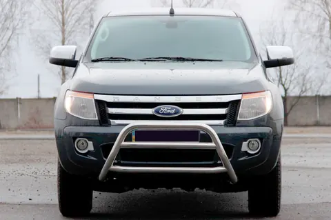 Передній захист WT022 (нерж.) для Ford Ranger 2011-2022 рр — Ford Ranger 2011–2022 гг. DianaParts