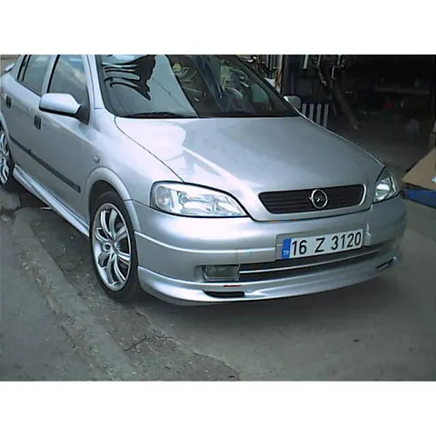 Передня нижня накладка HB (під фарбування) для Opel Astra G classic 1998-2012 рр — Opel Astra G classic 1998-2012 гг. DianaParts