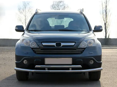 Передній захист ST018 (нерж.) для Honda CRV 2007-2011 рр — Honda CRV 2007-2011 гг. DianaParts