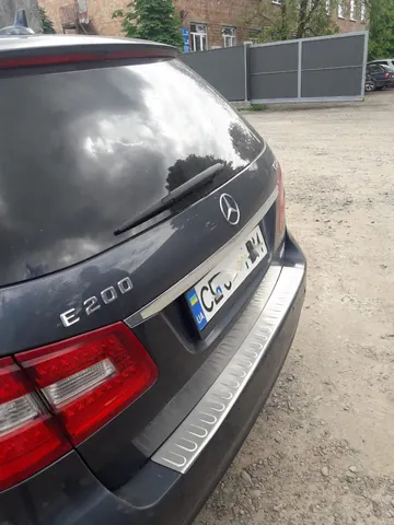 Накладка на задній бампер OmsaLine (2009-2013, SW, нерж) для Mercedes E-сlass W212 рр — Mercedes E-сlass W212 2009-2016 гг. DianaParts