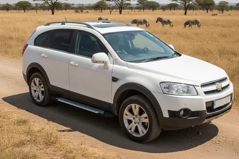 Бокові пороги Line (2 шт., Алюміній) 2006-2015 для Chevrolet Captiva рр — Chevrolet Captiva 2006-2019 гг. DianaParts