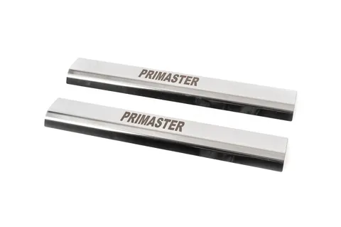 Пороги на карниз VIP (2 шт, сталь) для Nissan Primastar 2002-2014 рр — Nissan Primastar 2002-2014 гг. DianaParts