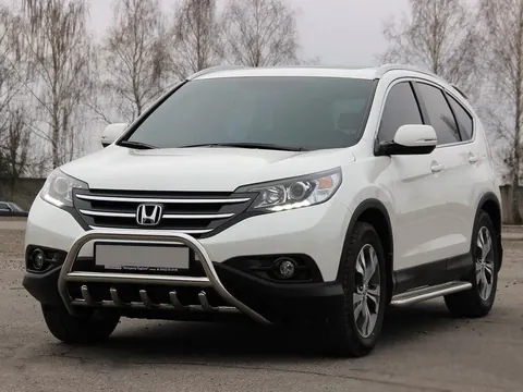 Передній захист WT003 (нерж.) для Honda CRV 2012-2016 рр — Honda CRV 2012-2016 гг. DianaParts