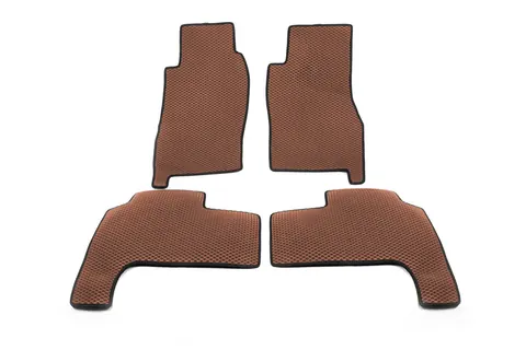 Килимки EVA (цегляні) Короткий, 5 штук (передні та задні) для Nissan Patrol Y61 1997-2011 рр — Nissan Patrol Y61 1997-2011 гг. DianaParts