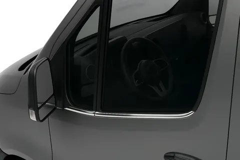 Окантовка стекол (4 шт, нерж) для Mercedes Sprinter W907/W910 2018- рр — Mercedes Sprinter W907/W910 2018- гг. DianaParts