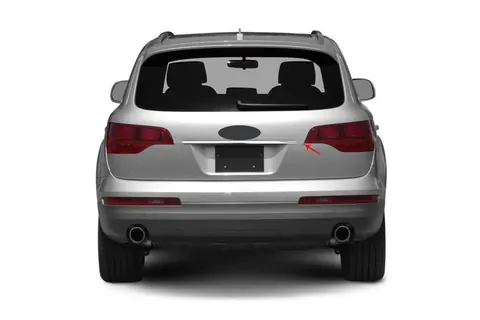 Хром планка над номером OmsaLine (нерж) для Ауди Q7 2005-2015 рр — Audi Q7 2005-2015 гг. DianaParts