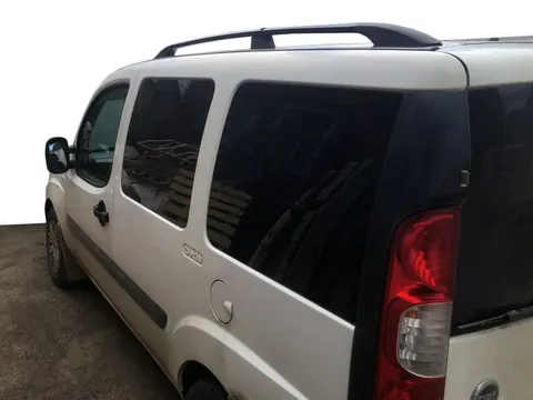 Рейлінги Чорні Стандартна база, пластикові ніжки для Fiat Doblo I 2005-2010 рр — Fiat Doblo I 2005-2010 гг. DianaParts