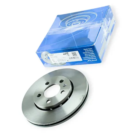 Диск гальмівний Volkswagen Bora, Polo 9N, Golf 4, 5, Octavia Tour, Fabia передній (256mmx22mm) SAMKO — Гальмівна система DianaParts