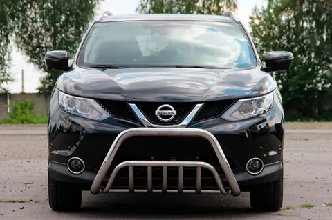 Кенгурятник WT002 (нерж) для Nissan Qashqai 2014-2021 рр — Nissan Qashqai 2014-2021 гг. DianaParts