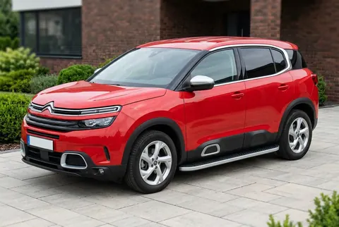 Бокові пороги Tayga Grey (2 шт, алюміній) для Citroen C5 Aircross 2017-2025 рр — Citroen C5 Aircross 2017-2025 гг. DianaParts