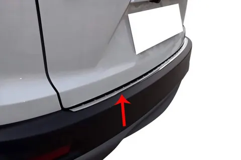 Накладка на задній бампер (нерж) для Honda CRV 2017-2022 рр — Honda CRV 2017-2022 гг. DianaParts