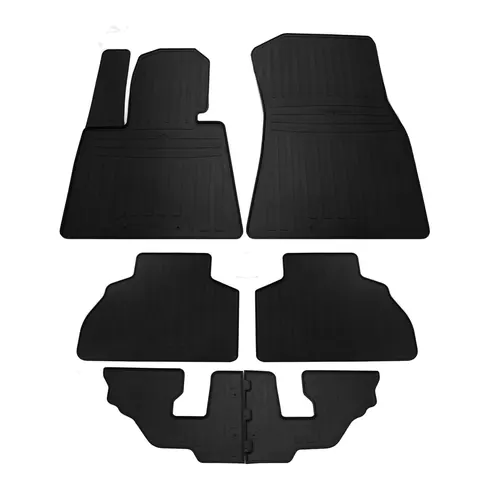 Гумові килимки (для 7 місцевого, Stingray Premium) для BMW X7 G07 2019- рр — BMW X7 G07 2019- гг. DianaParts