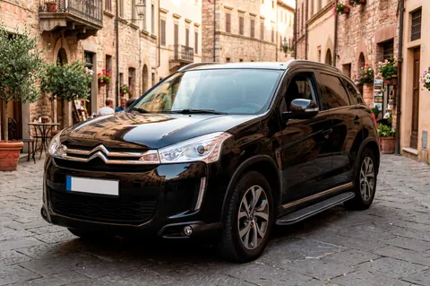 Бокові пороги Bosphorus Black (2 шт., алюміній) для Citroen C-4 Aircross 2012-2017 рр — Citroen C-4 Aircross 2012-2017 гг. DianaParts