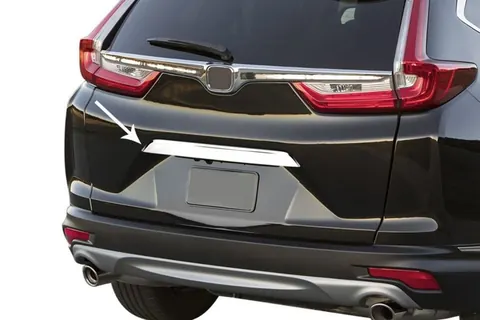 Хром планка над номером (нерж) для Honda CRV 2017-2022 рр — Honda CRV 2017-2022 гг. DianaParts