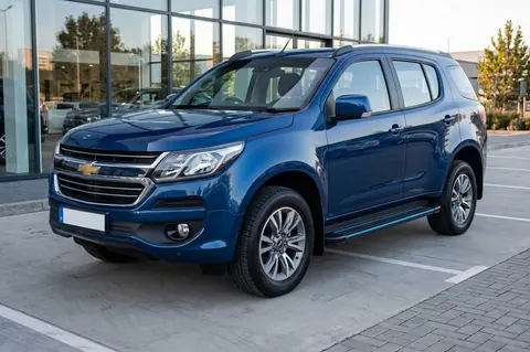 Бокові пороги Maya Blue (2 шт., Алюміній) для Chevrolet Trailblazer 2012-2019 рр — Chevrolet Trailblazer 2012-2019 гг. DianaParts