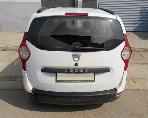 Накладка на задній бампер EuroCap (ABS) для Renault Lodgy 2013-2022 рр — Renault Lodgy 2013-2022 гг. DianaParts