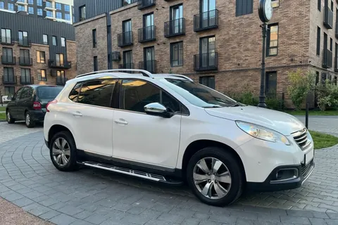 Бокові пороги Sunrise (2 шт., алюміній) для Peugeot 2008 2013-2019 рр — Peugeot 2008 2013-2019 гг. DianaParts