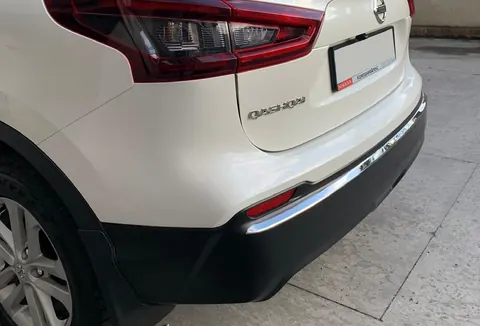 Кромка бампера (нерж) для Nissan Qashqai 2014-2021 рр — Nissan Qashqai 2014-2021 гг. DianaParts