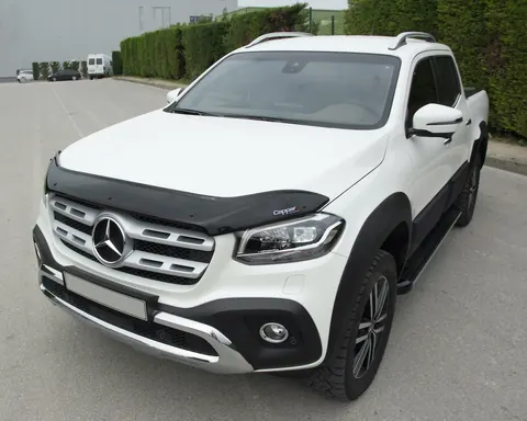 Дефлектор капоту (EuroCap) для Mercedes X class 2017-2020 рр — Mercedes X class 2017-2020 гг. DianaParts