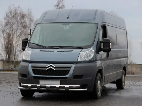 Передня дуга ST015 (нерж.) для Fiat Ducato 2006-2025 рр — Fiat Ducato 2006-2025 гг. DianaParts