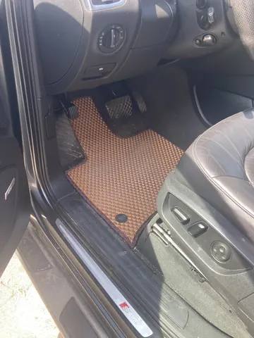 Килимки EVA (цегляні) 2 ряди (5 килимків) для Ауди Q7 2005-2015 рр — Audi Q7 2005-2015 гг. DianaParts