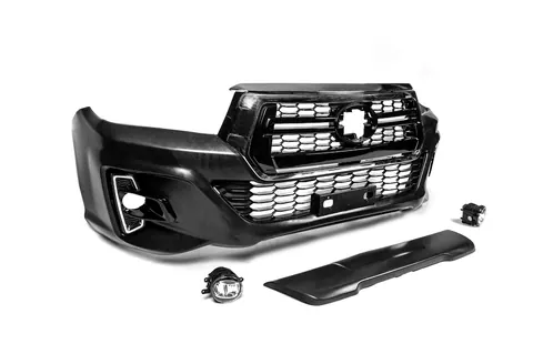Передній бампер Rocco (для 2015-2020) для Toyota Hilux 2015- рр — Toyota Hilux 2015- гг. DianaParts