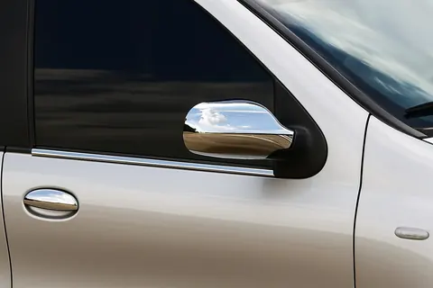 Накладки на ручки (4 шт., нерж.) для Fiat Albea 2002-2012 рр — Fiat Albea 2002-2012 гг. DianaParts