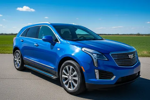 Бокові пороги Maya Blue (2 шт., алюміній) для Cadillac XT5 2016- рр — Cadillac XT5 2016- гг. DianaParts