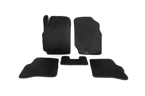 Килимки EVA (чорні) для Nissan Almera B10 Classic 2006-2012 рр — Nissan Almera B10 Classic 2006-2012 гг. DianaParts