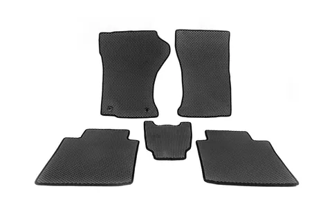 Килимки EVA (чорні) для Toyota Fortuner 2015- рр — Toyota Fortuner 2015- гг. DianaParts