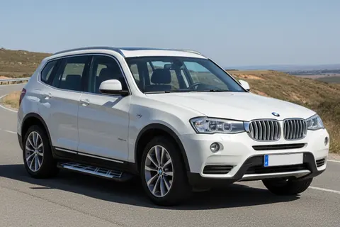 Бокові пороги Sunrise (2 шт., Алюміній) для BMW X3 F25 2011-2018 рр — BMW X3 F25 2011-2018 гг. DianaParts