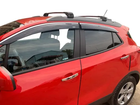 Вітровики з хромованим молдингом (4 шт, Niken) для Opel Mokka 2012-2021 рр — Opel Mokka 2012-2021 гг. DianaParts
