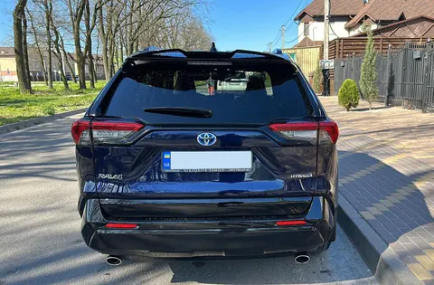Спойлер (чорний) для Toyota Rav 4 2019- рр — Toyota Rav 4 2019- гг. DianaParts