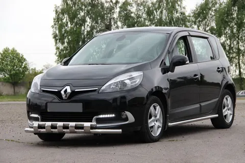 Передня дуга ST015 (нерж.) для Renault Scenic/Grand 2009-2016 рр — Renault Scenic/Grand 2009-2016 гг. DianaParts