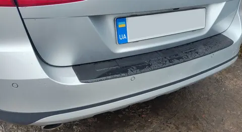 Накладка на задній бампер Esa (SW, ABS) для Volkswagen Passat B7 2012-2015 рр — Volkswagen Passat B7 2012-2015 гг. DianaParts