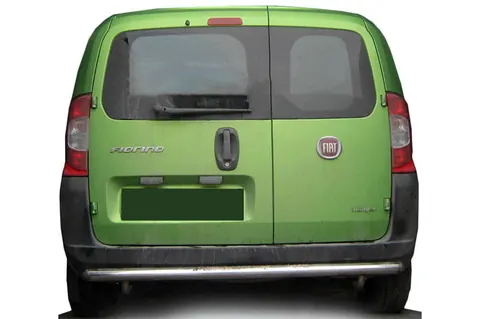 Задня дуга AK002 (нерж.) для Peugeot Bipper 2008-2017 рр — Peugeot Bipper 2008-2017 гг. DianaParts