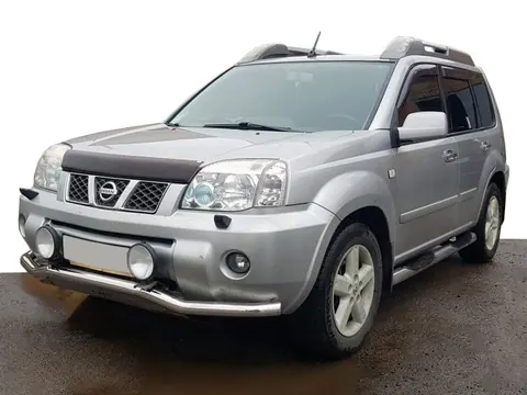 Передній захист ST007 (нерж) для Nissan X-trail T30 2002-2007 рр — Nissan X-trail T30 2002-2007 гг. DianaParts