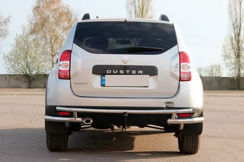 Задня дуга AK005-Special (нерж.) для Dacia Duster 2008-2018 рр — Dacia Duster 2008-2018 гг. DianaParts