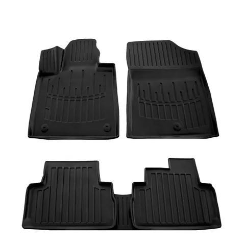 Килимки Stingray 3D (5 шт, поліуретан) для Hyundai Santa Fe 4 2018-2023 рр — Hyundai Santa Fe 4 2018-2023 гг. DianaParts