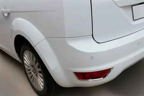 Накладки заднього рефлектора (2 шт, нерж) для Ford Focus II 2008-2011 рр — Ford Focus II 2008-2011 гг. DianaParts