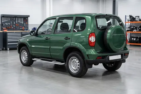 Бокові пороги Tayga V2 (2 шт., алюміній) для Chevrolet Niva 1998-2020 рр — Chevrolet Niva 1998-2020 гг. DianaParts