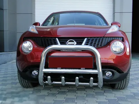Кенгурятник QT006 (нерж) для Nissan Juke 2010-2019 рр — Nissan Juke 2010-2019 гг. DianaParts