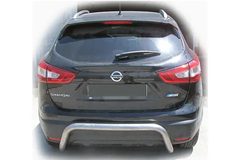 Задня дуга AK007-2 (нерж) для Nissan Qashqai 2014-2021 рр — Nissan Qashqai 2014-2021 гг. DianaParts