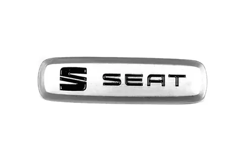 Шильдик алюмінієвий для килимків (1шт) для Seat — Seat DianaParts
