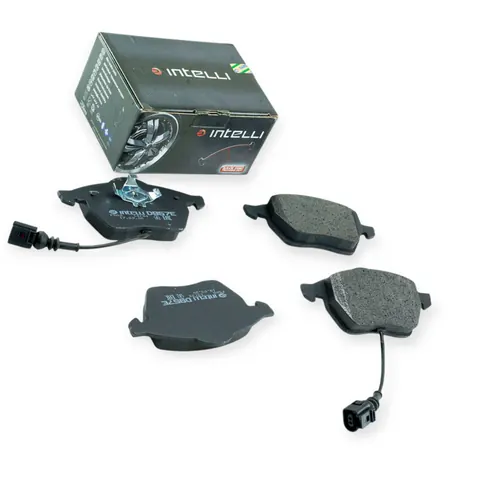 Колодки гальмівні Audi A3 (1996-), Volkswagen Golf V (1999-), Octavia (2000-) 1.8T, 1.9TDI передні (c датчиком) Dafmi-Intelli — Гальмівна система DianaParts
