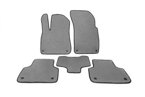 Килимки EVA (сірі) для Ауди Q7 2015-2026 рр — Audi Q7 2015–2026 гг. DianaParts