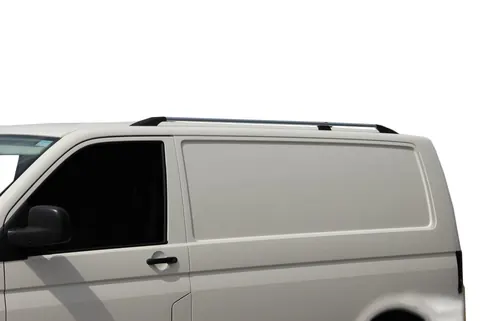 Рейлінги Хром Коротка база, Металеві ніжки для Volkswagen T6 2015-2024 рр — Volkswagen T6 2015-2024 гг. DianaParts