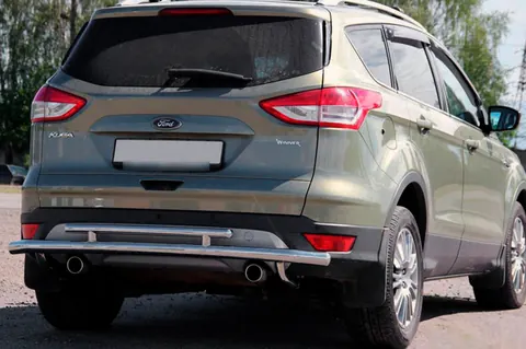 Задня дуга AK002-2 (нерж) для Ford Kuga/Escape 2013-2019 рр — Ford Kuga/Escape 2013-2019 гг. DianaParts